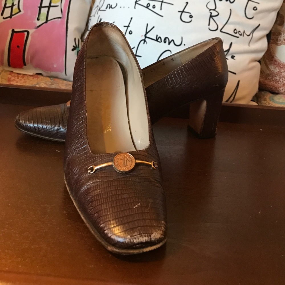Vintage Ferragamo Heels